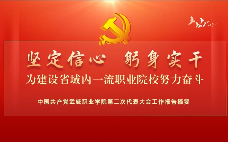 【一图速览】中国共产党迷踪林网站入口第二次代表大会党委工作报告